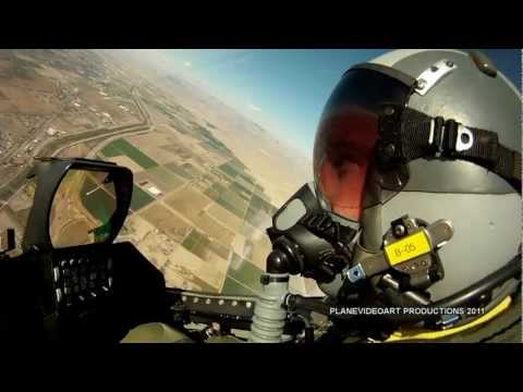 F-16 COCKPIT VIDEO DURING VIPER WEST'S LAST FLIGHT DEMO