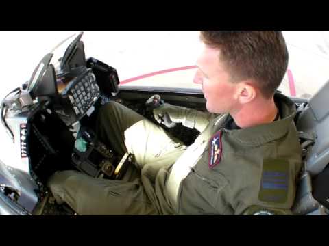 F-16 Viper Cockpit Tour, Test Pilot, Edwards AFB