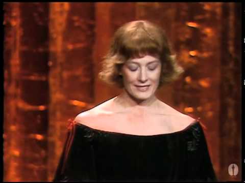 Vanessa Redgrave winning Best Supporting Actress