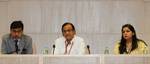 The Union Home Minister, Shri P. Chidambaram briefing the media on deliberations of Chief Ministers� Meeting on National Counter Terrorism Centre (NCTC), in New Delhi on May 05, 2012.The Union Home Secretary, Shri R.K. Singh and the Principal Director General (M&C), Press Information Bureau, Smt. Neelam Kapur are also seen.