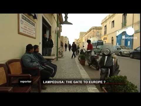 euronews reporter - Lampedusa: Italian island at the sharp end of immigration