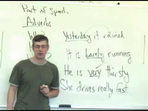 4. The Adverb, and How Adverbs Are Used. English Grammar Lesson