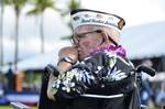 earl Harbor survivor David Shoup looks on at a wreath laying during the 70th anniversary of the attack on Pearl Harbor.