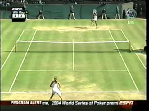 Serena Williams vs Amelie Mauresmo Wimbledon Semi-Final 2004 Part One