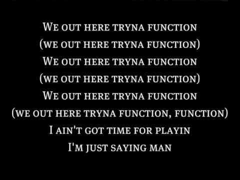 E-40 Ft. YG, Problem & IamSu - Function (Lyrics)