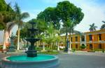 View of the historical campus of the National University of San Marcos, the oldest university of the Americas.