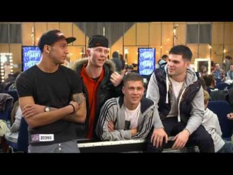 The Mend - Britains got talent 2012 auditions