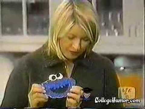 Cookie Monster vs Martha Stewart