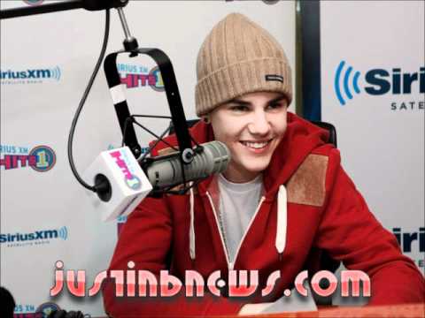 Justin Bieber Dee-Jays for Sirius XM Radio