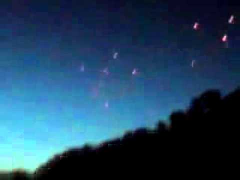 UFO fleet filmed over Moldavia May 2011