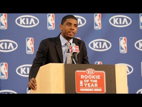 Irving takes home the KIA NBA Rookie of the Year Award!