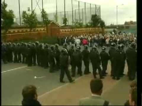 Belfast Riots ~ RTE news footage