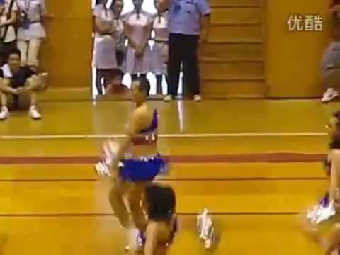 Chinese Male Cheerleader Brings it On!