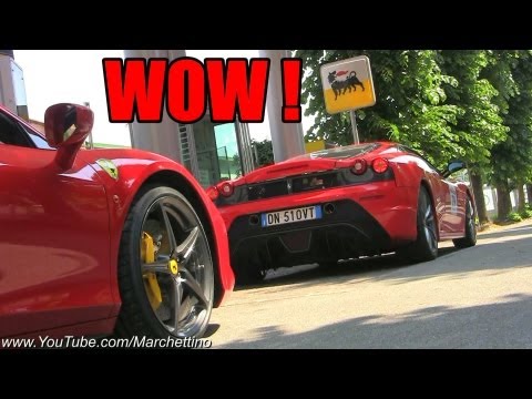 The BEST Gas Station Ferrari Traffic Ever!