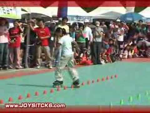 Korean Freestyle Roller Blading