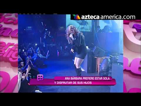 Ana Barbara en concierto / Ventaneando America