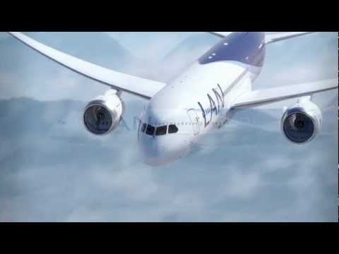 LAN Airlines Boeing 787 Video