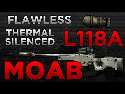 MW3: Flawless L118a Thermal Silenced MOAB!