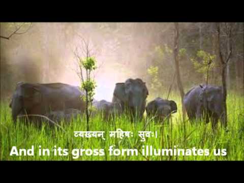 Full 'Bhu Suktam' Vedic Hymn in Devanagari with English Translations.wmv