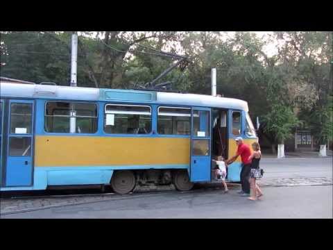 Trams in Almaty, Kazakhstan (streetcars)