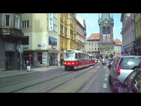 One Hour with Prague Trams (streetcars): Extravaganza