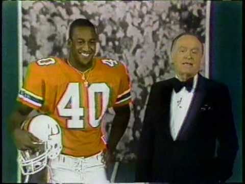 College Football AP All American Team 1984 - Bob Hope