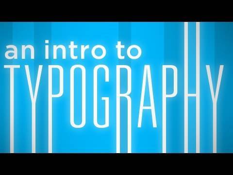 An Intro to Typography