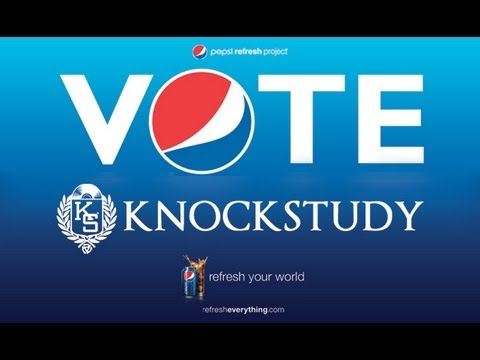 $25K PEPSI Refresh Contest - KNOCKSTUDY