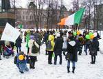 Nizhny Novgorod, 17 March 2012. First Saint Patrick's Day parade took place in Russia in 1992.[46] There is an annual international festival 