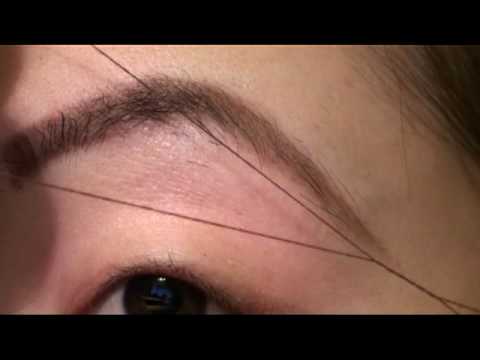 Beauty Basics: Threading Eyebrows