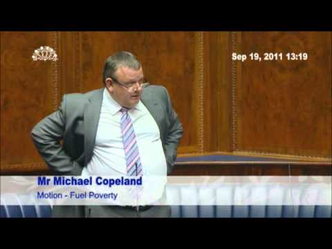 Michael Copeland's Speech to the Northern Ireland Assembly on Fuel Poverty