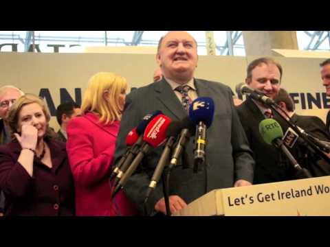 Fine Gael Election Campaign - George Hook Introduces The Candidates