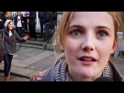 USI student march in Dublin against Fine Gael plans for the Irish language. 14/2/11