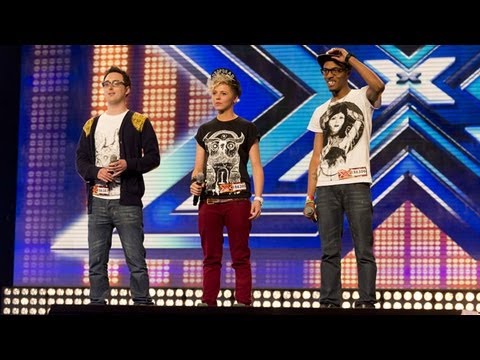 MK1's audition - Written In The Stars / Read All About It Mash-up - The X Factor UK 2012