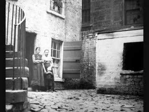 Glasgow slum housing.