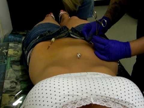 my hip piercing