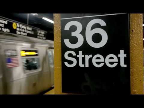 New York City Subway Stairs