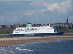 MS Princess of Norway is a cruiseferry operated and owned by the Danish shipping company DFDS Seaways on a route connecting Newcastle, England to IJmuiden in the Netherlands. She was built in 1986 as MS Peter Pan by Schichau Unterweser, Bremerhaven, Germany for TT-Line. Between 1993 and 2002 the ship was named MS Spirit of Tasmania, owned by the Tasmanian Government and operated by TT-Line Pty. Ltd. and used on traffic across the Bass Strait. In 2002 the ship was sold to Fjord line, renamed MS F