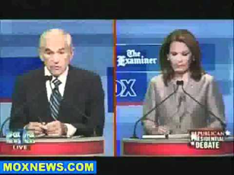 Ron Paul Educates Bachmann on Constitutional Rights - 2011/2012