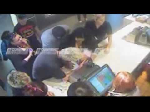 Baby saved by McDonald's staff after choking