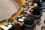 Security council meeting on Syria 9 yes 2 no 4 abstain