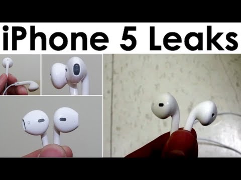 iPhone 5 Headphones Leaked (NEW Design, Modern, In-Ear, Angle Fit & More!)