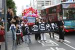 BDSM Activists at Taiwan Pride 2005, Taipei. Some people who feel attracted by the situations usually compiled under the term BDSM reach a point where they decide to come out of the closet, though many sadomasochists keep themselves closeted.