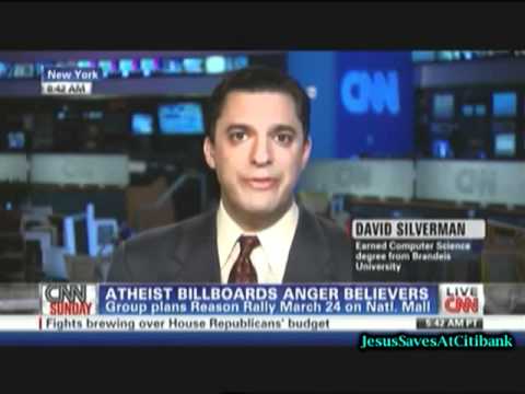 David Silverman Calls Closeted Atheists to the Reason Rally