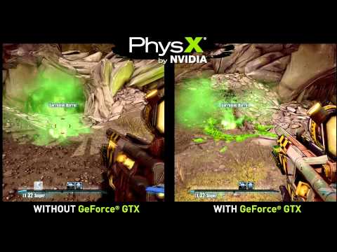 Borderlands 2 GeForce GTX PhysX Trailer