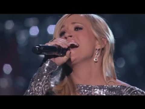 Carrie Underwood with Vince Gill How Great thou Art - 720P HD - Standing Ovation!