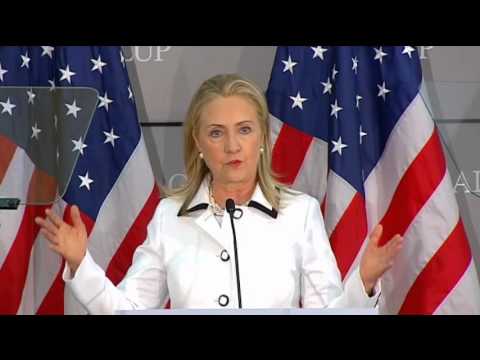 Secretary Clinton Delivers Remarks on Evidence and Impact: Closing the Gender Data Gap