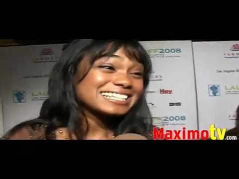 Tatyana Ali Interview at Hotel California Premiere Red Carpet