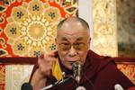 His Holiness the Dalai Lama, leader of Tibet and Tibetan people address about maybe his successor would be a girl