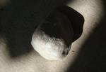 A mysterious rock - maybe an asteroid or lunar rock